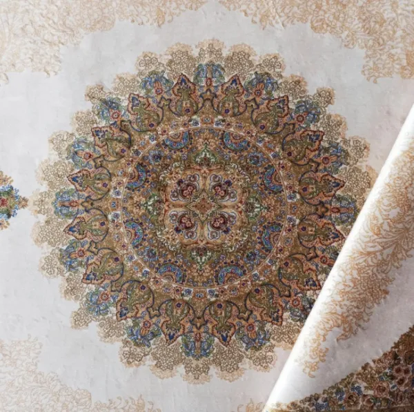 Koberec Exkluzívny Qum Silk 03 krémový