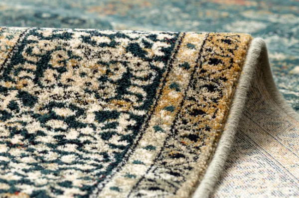 Koberec OMEGA MAMLUK Rozeta vintage smaragdový