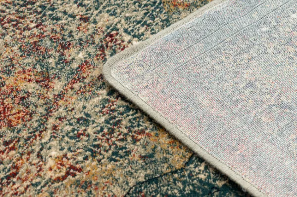 Koberec OMEGA MAMLUK Rozeta vintage smaragdový