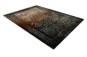 Koberec OMEGA MAMLUK Rozeta vintage smaragdový
