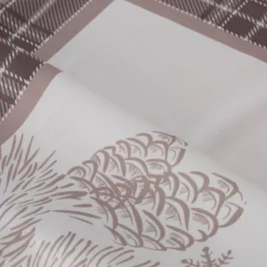 Obrus HOLLY 03 - biely / béžovy