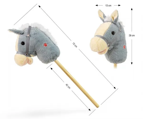 Hobby Horse so zvukom Milly Mally grey