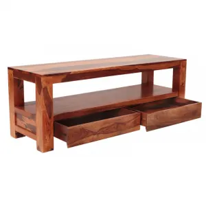 indickynabytok.sk - TV stolík Tara 140x50x45 indický masív palisander