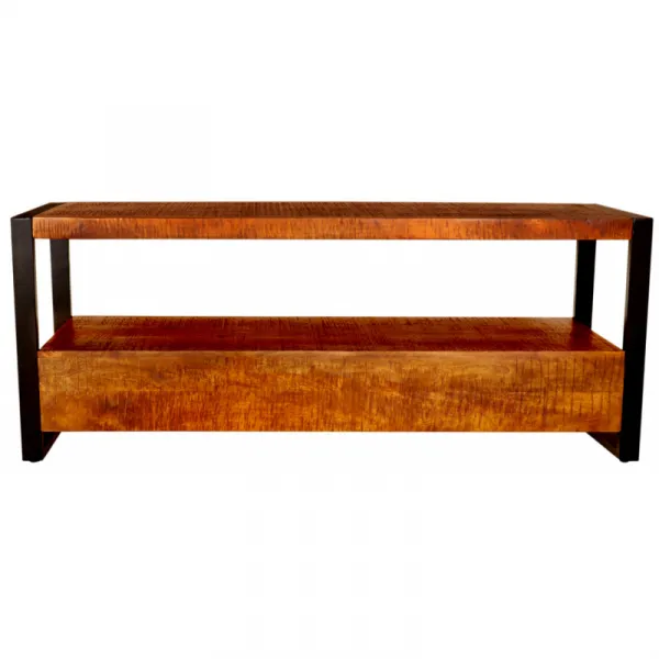 indickynabytok.sk - TV stolík Retro 150x60x45 indický masív mango