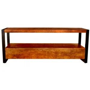 indickynabytok.sk - TV stolík Retro 150x60x45 indický masív mango