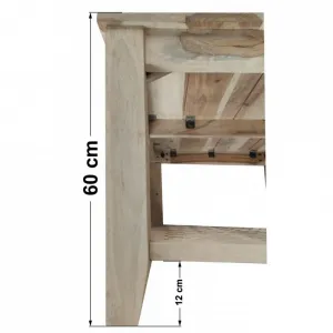 indickynabytok.sk - Konferenčný stolík Mira 90x60x60 z indického masívu palisander