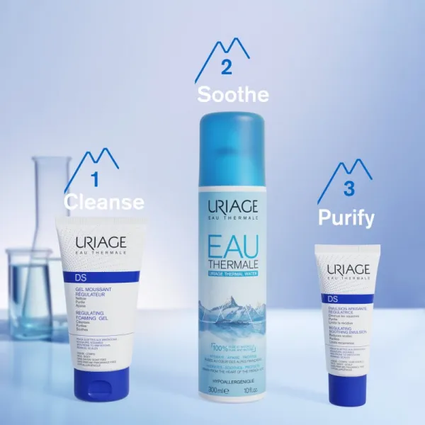 Uriage DS Regulating Soothing Emulsion upokojujúca emulzia na seboroickú dermatitídu 40 ml