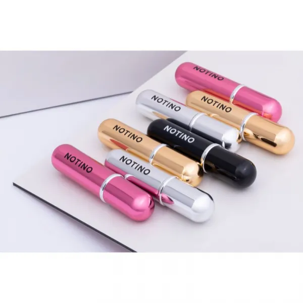 Notino Travel Collection Perfume Atomiser plniteľný rozprašovač parfémov Silver 5 ml
