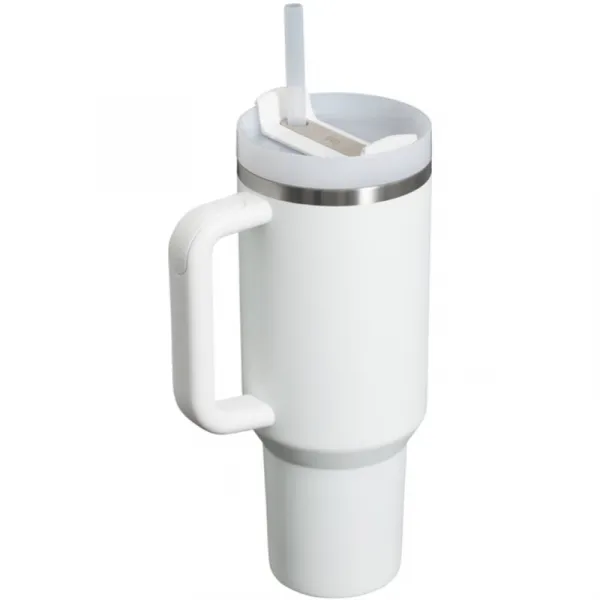Stanley Quencher H2.O FlowState™ Tumbler tumbler z nehrdzavejúcej ocele s rúrkou veľký Frost 1180 ml
