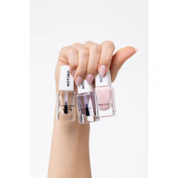 Notino Nail Care Dual base & Top coat podkladový a vrchný lak na nechty 10 ml