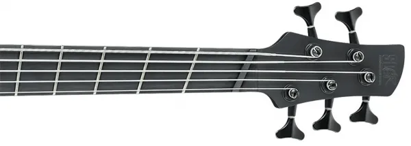Ibanez Iron Label SRMS625EX Black Flat