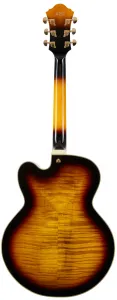 Ibanez AF95FM-AYS Antique Yellow Burst Semiakustická gitara