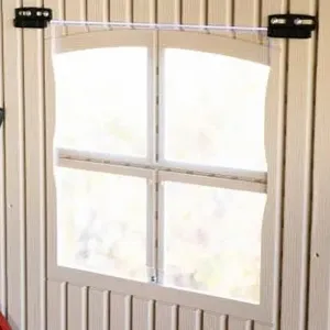 Plastový záhradný domček 215 x 214 cm Dekorhome