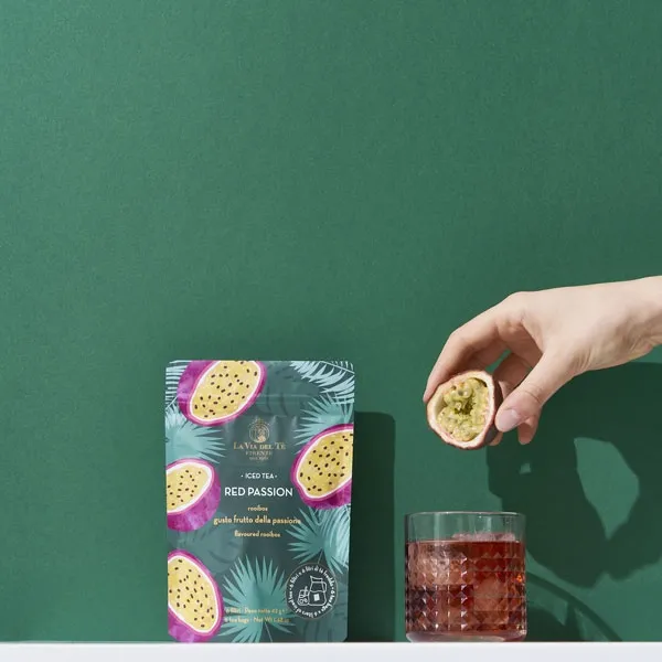 La Via del Té La Via del Té, Red Passion, rooibos ľadový čaj, 6x42g