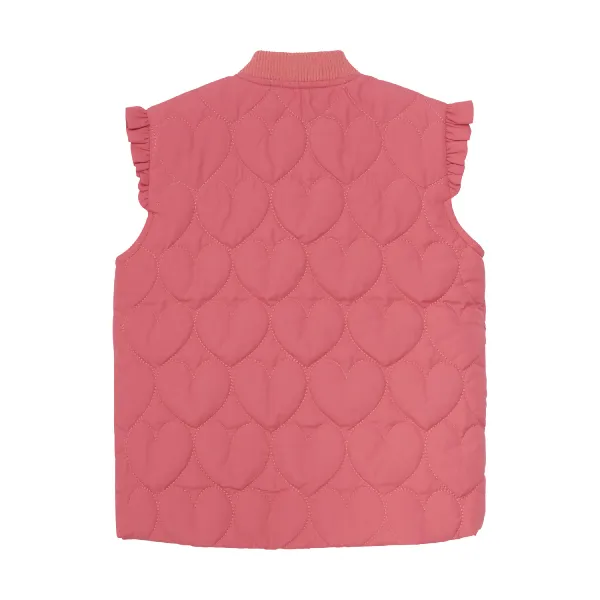 Minymo Tenká funkčná vesta pre deti Pink Veľkosť: 122