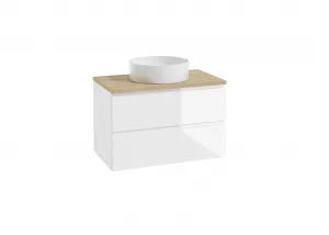 ArtDef Keramické umývadlo NOEL | biela 36 cm