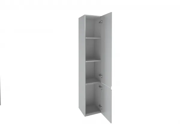 ArtDef Vysoká skrinka do kúpeľne MODUS WHITE C30