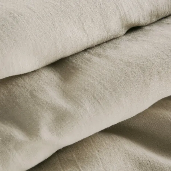 Posteľná súprava LINEN krémová
