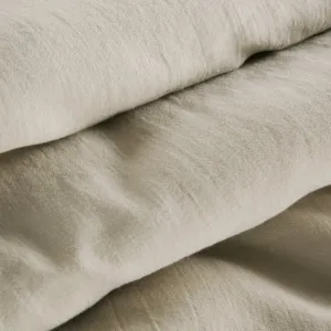 Posteľná súprava LINEN krémová