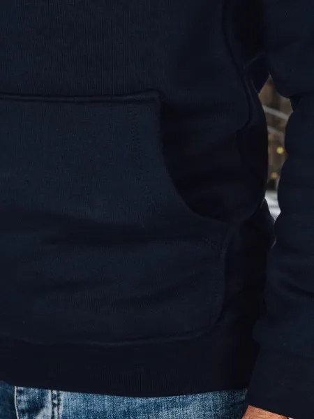 Základná mikina s kapucňou pre pánov-granátová