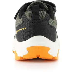 ALPINE PRO DANGO Detská outdoorová obuv, khaki, veľkosť