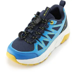 ALPINE PRO KYRO Detská outdoorová obuv, modrá, veľkosť
