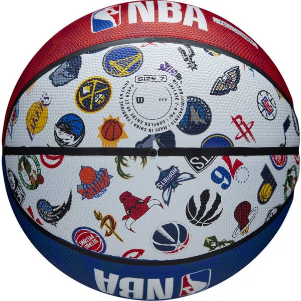 Wilson NBA ALL TEAM BALL Basketbalová lopta, červená, veľkosť