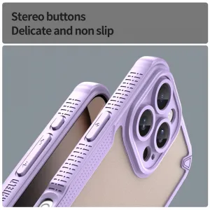 ArmorShield Hybrid Kryt, iPhone 16 Pro Max, fialový