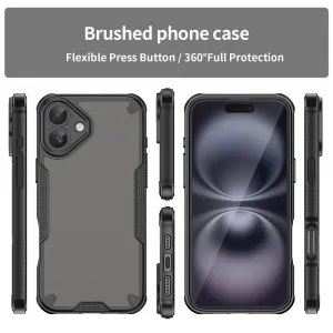 ArmorShield Hybrid Kryt, iPhone 16 Plus, čierny