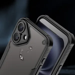 ArmorShield Hybrid Kryt, iPhone 16 Plus, čierny
