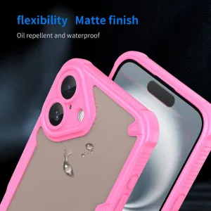 ArmorShield Hybrid Kryt, iPhone 16 Plus, ružový