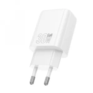 Hoco Sieťová nabíjačka N62 USB-C, PD QC 30W, biela