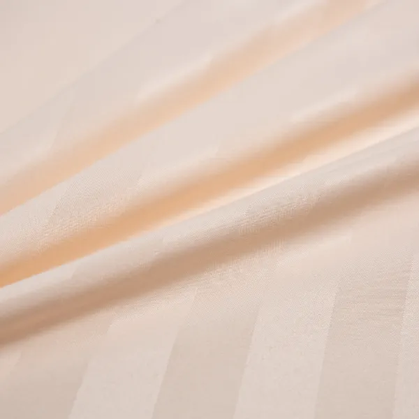 Hotelové obliečky z mikrovlákna JASMINE šampanské - prúžok 2 cm Rozmer obliečok: 70 x 90 cm | 140 x 220 cm