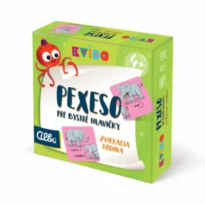 Pexeso pre bystré hlavičky - Zvieracia rodina 2. vydanie ALBI