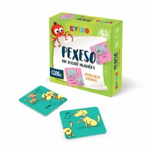 Pexeso pre bystré hlavičky - Zvieracia rodina 2. vydanie ALBI