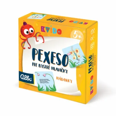 ALBI Kvído - Pexeso pre bystré hlavičky Hádanky 1ks