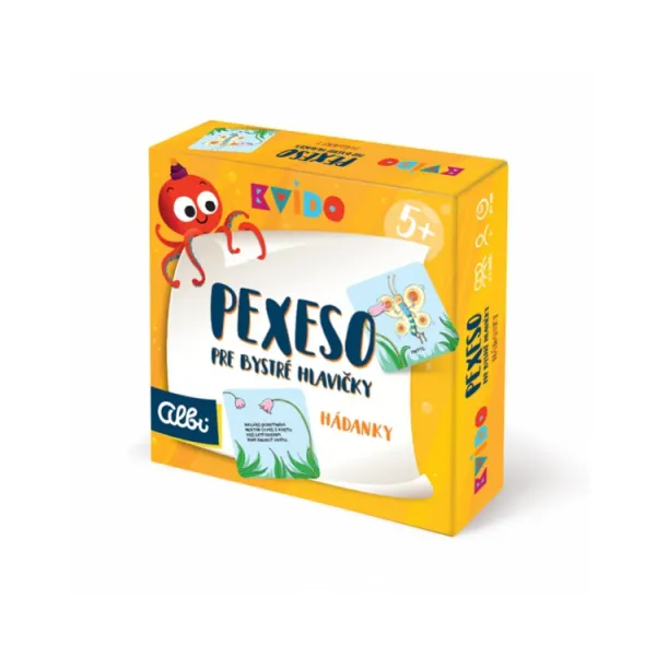 ALBI Kvído - Pexeso pre bystré hlavičky Hádanky 1ks