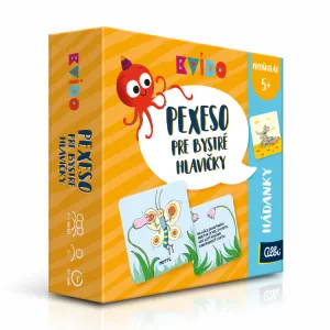 ALBI Kvído - Pexeso pre bystré hlavičky Hádanky 1ks
