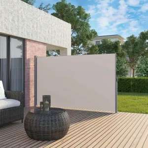 SONGMICS Bočná markíza Orrine 180x350 cm béžová