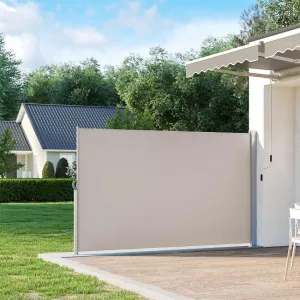 SONGMICS Bočná markíza Orrine 180x350 cm béžová
