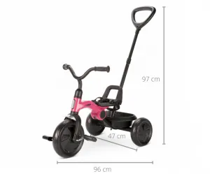 Detská trojkolka Ant Plus ružová