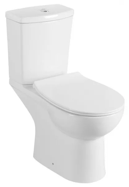 SAPHO - KAIRO CLEANWASH WC kombi s bidetovou sprškou, zadný odpad, splachovací mechanizmus PC106