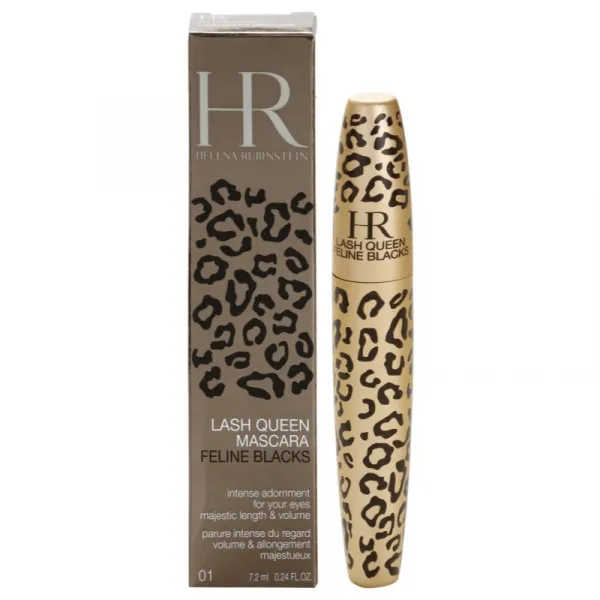 Helena Rubinstein Lash Queen Feline Blacks riasenka pre objem, dĺžku a oddelenie rias odtieň 01 Black Black 7.2 ml
