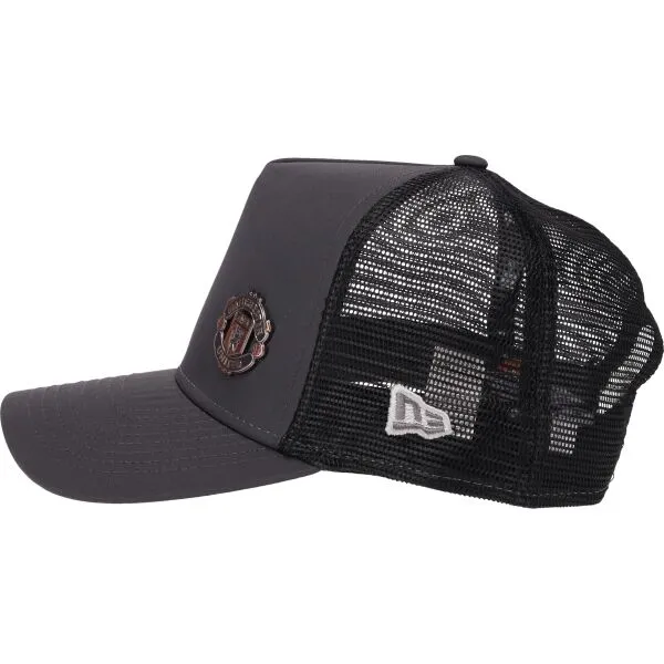 New Era BRONZE EF TRUCKER MANUTD Šiltovka, tmavo sivá, veľkosť UNI