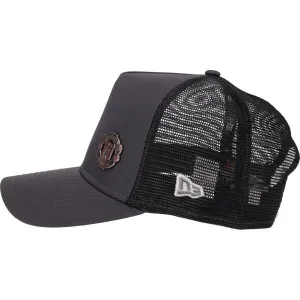 New Era BRONZE EF TRUCKER MANUTD Šiltovka, tmavo sivá, veľkosť UNI