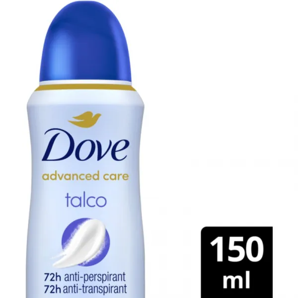 Dove Advanced Care Talco antiperspirant pre ženy 11x150 ml