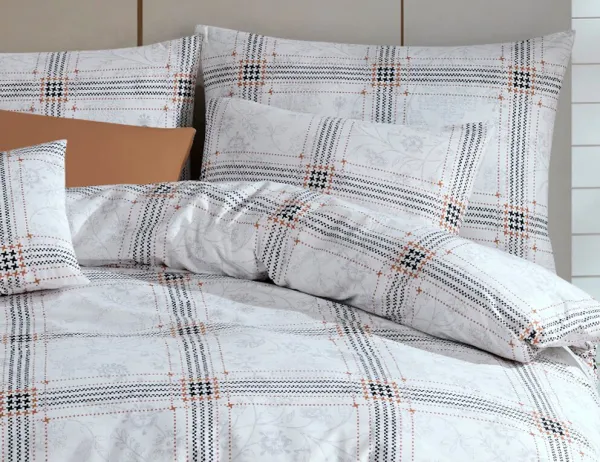 BedTex Bavlnené obliečky Quatre biela, 140 x 200 cm, 70 x 90 cm