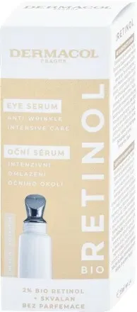 Dermacol Bio Retinol omladzujúce očné sérum s aplikátorom 15 ml