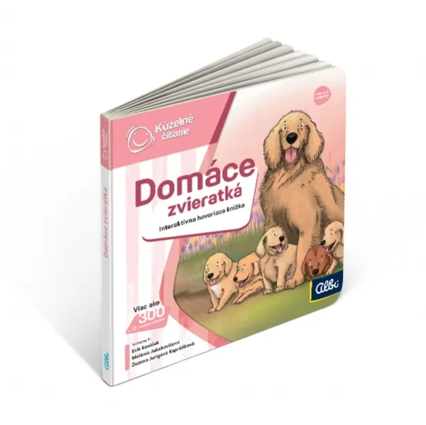 ALBI Minikniha pre najmenších - Domáce zvieratká 1ks