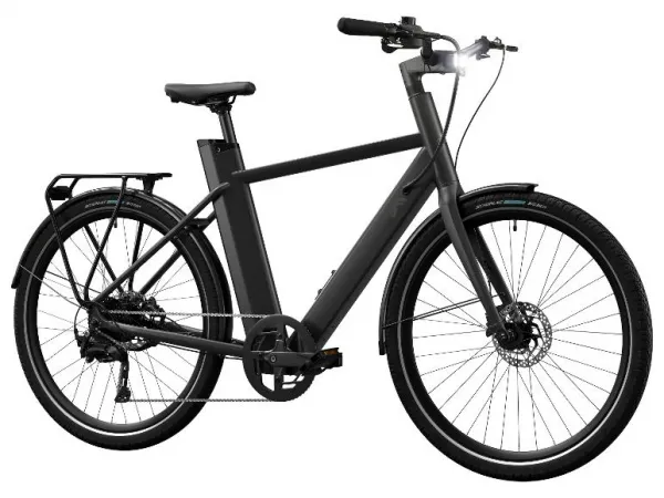 Crivit Mestský elektrobicykel X.3 Shimano Cues (čierna)